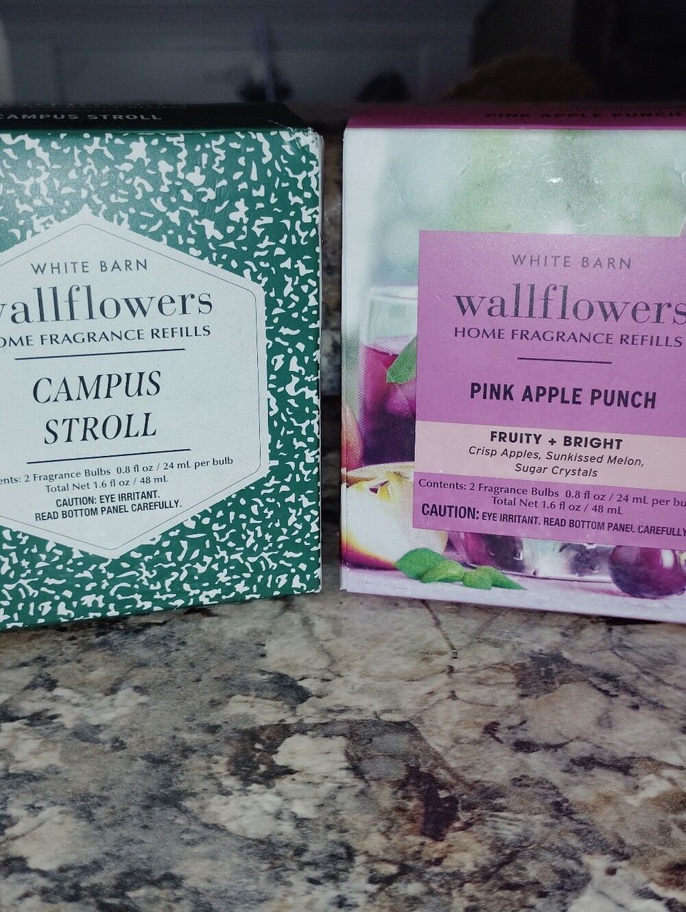 Bath & Body Works Wallflowers Refills - Pink & Green New - Picture 5 of 6